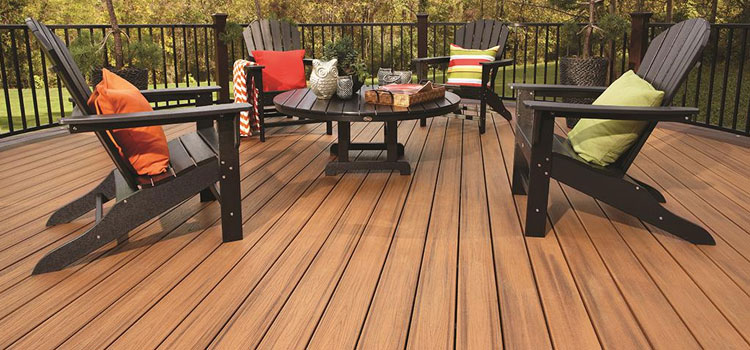 Black TREX Decking in Woodland Hills, CA