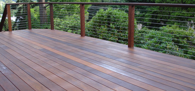 Installing IPE Decking in Woodland Hills, CA